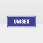 Unisex Toilet Sign
