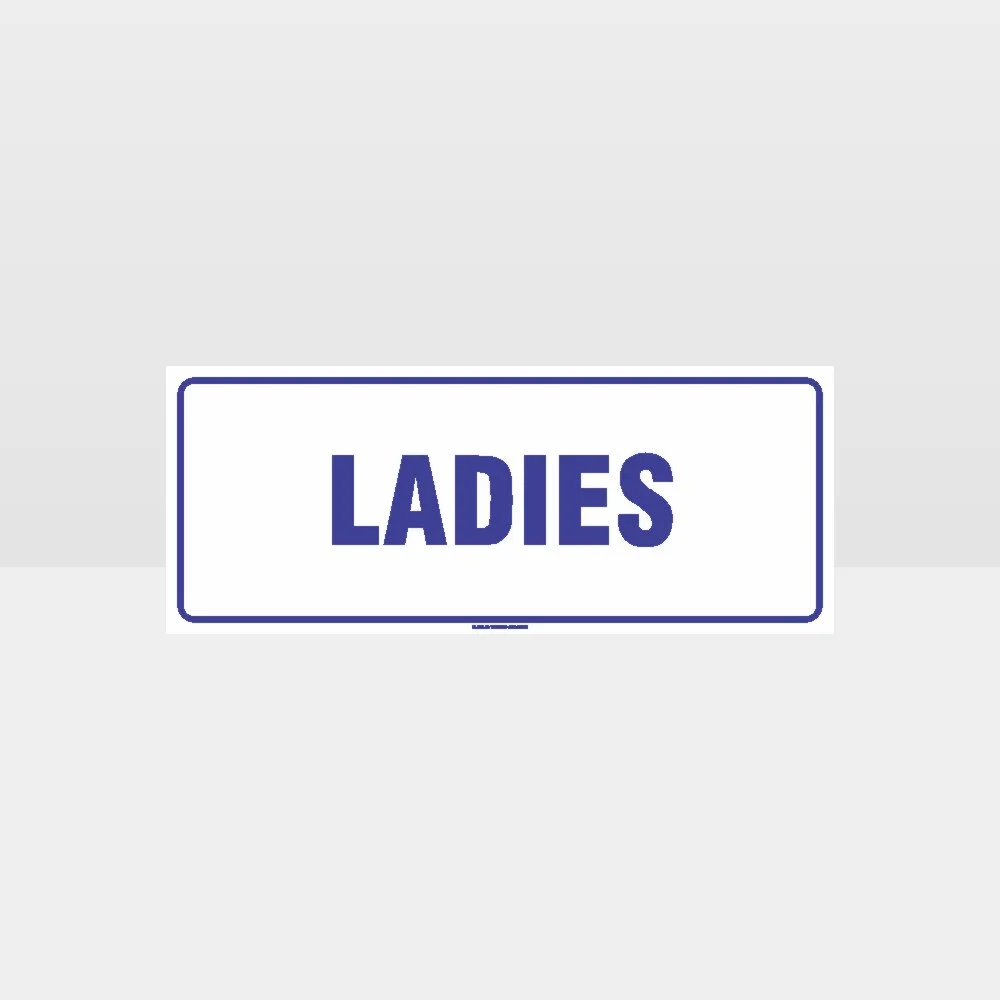Ladies Toilet Sign