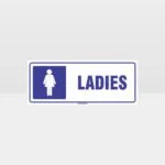 Ladies Toilet Symbol Sign