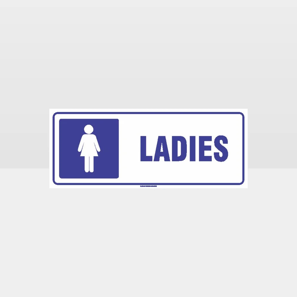 Ladies Toilet Symbol Sign