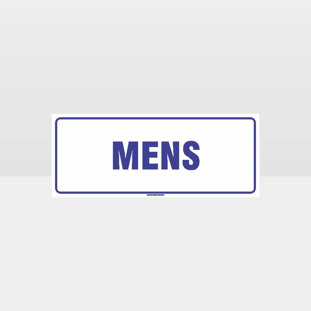 Mens Toilet Sign
