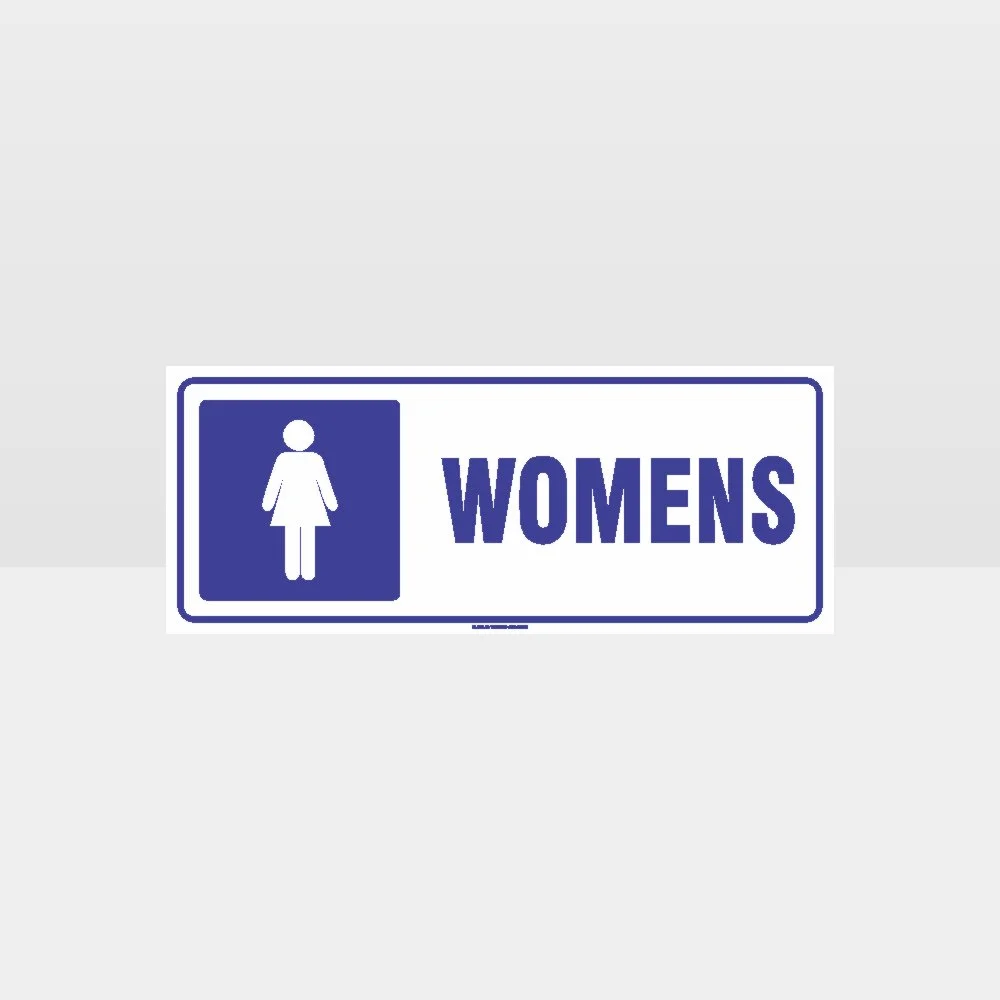 Womens Toilet Symbol White Background Sign