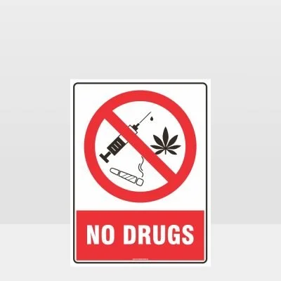 No Drugs Sign