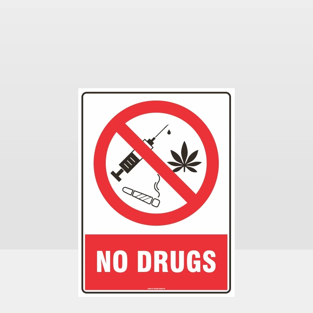 No Drugs Sign