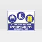 Appropriate PPE Beyond This Point 270