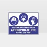 Appropriate PPE Beyond This Point 271