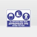 Appropriate PPE Beyond This Point 272