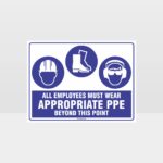 Appropriate PPE Beyond This Point 273