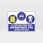 Appropriate PPE Beyond This Point 276