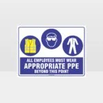 Appropriate PPE Beyond This Point 276