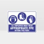Appropriate PPE Beyond This Point 278