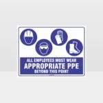 Appropriate PPE Beyond This Point 290