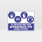 Appropriate PPE Beyond This Point 293