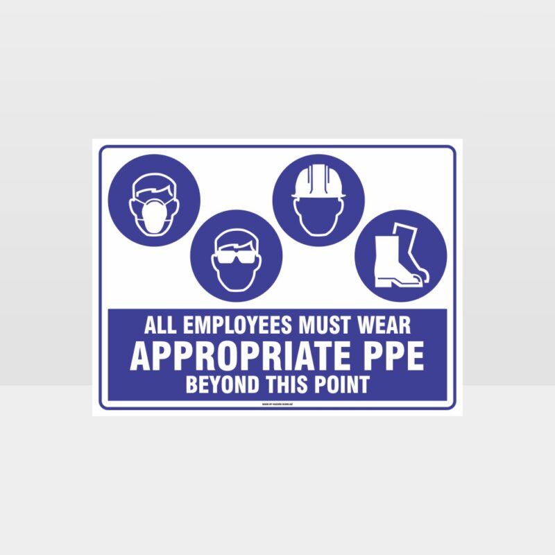 Appropriate PPE Beyond This Point 294