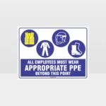 Appropriate PPE Beyond This Point 298