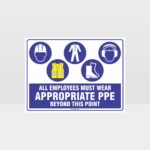 Appropriate PPE Beyond This Point 299