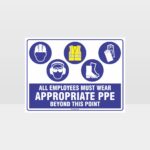 Appropriate PPE Beyond This Point 302