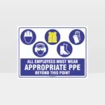 Appropriate PPE Beyond This Point 302
