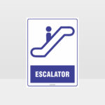 Escalator Sign