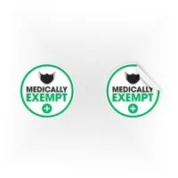 COV10-Mask-Medically-Exempt-Mask-Green-Sign
