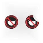 No Judgements Face Mask Exempt Stickers