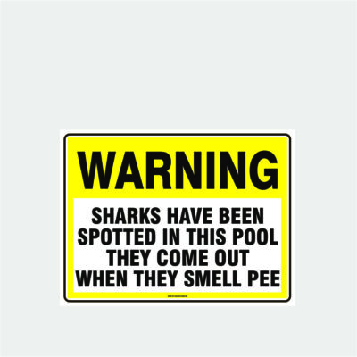 Warning Sharks Spotted