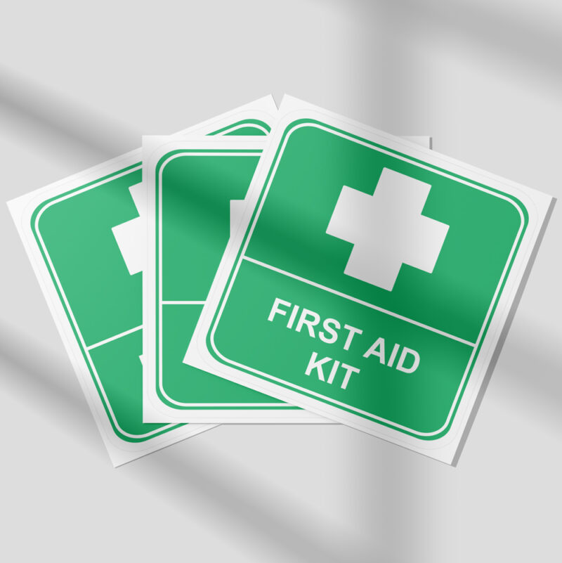 First Aid Kit Labels