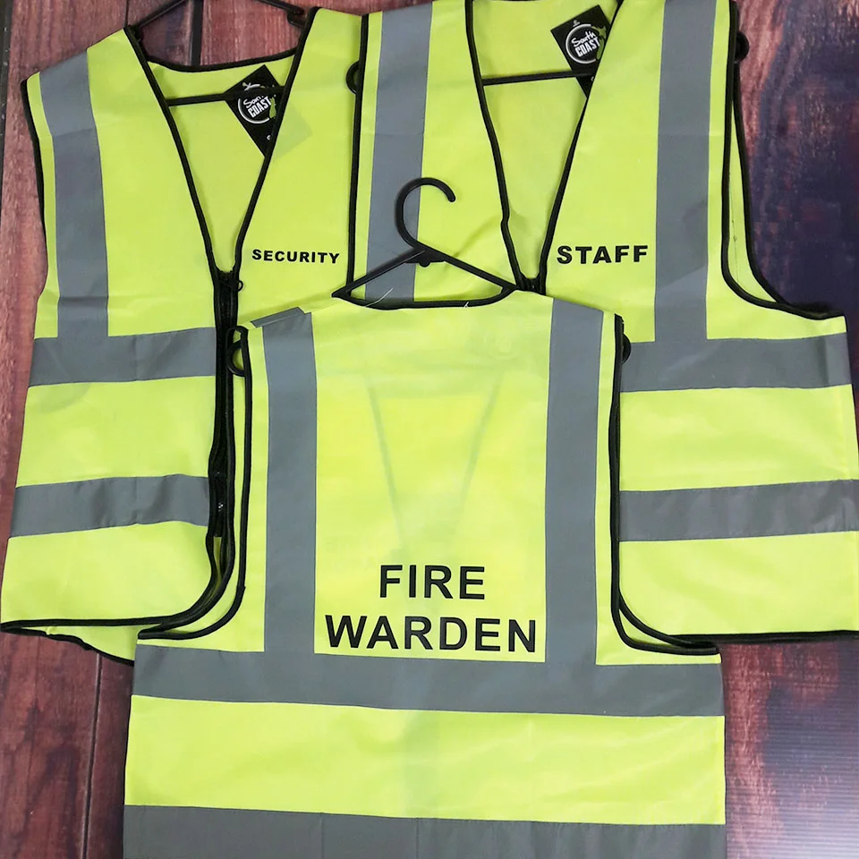 se_001_a Personalised Hi Vis Safety Vest - Hazard Signs NZ