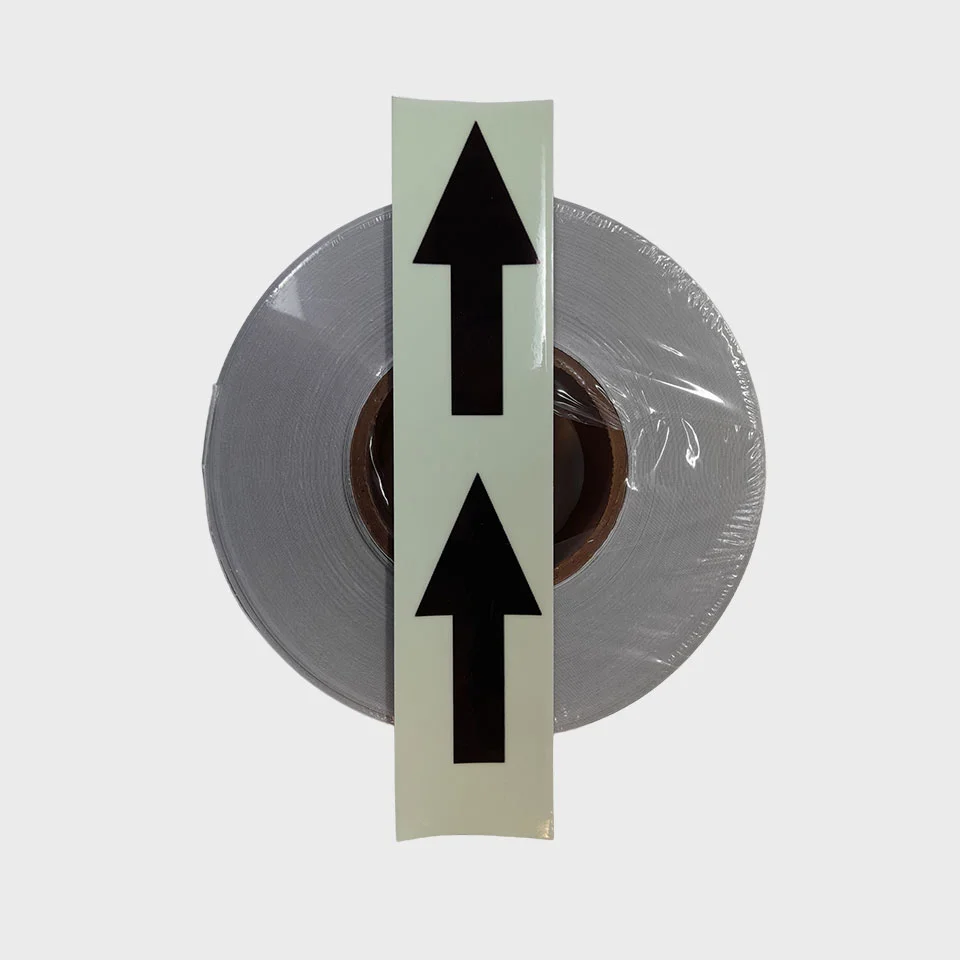 SE_002 Photoluminescent Tape Glow in Dark with Reflective Arrows