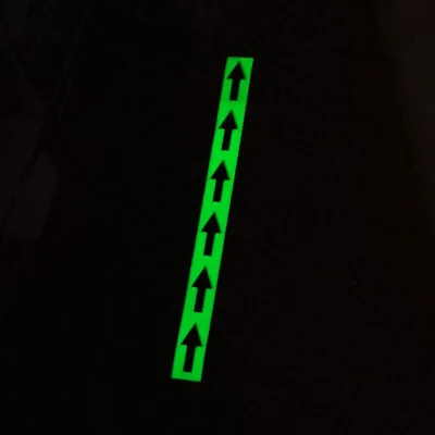 Photoluminescent Tape Glow in Dark with Reflective Arrows
