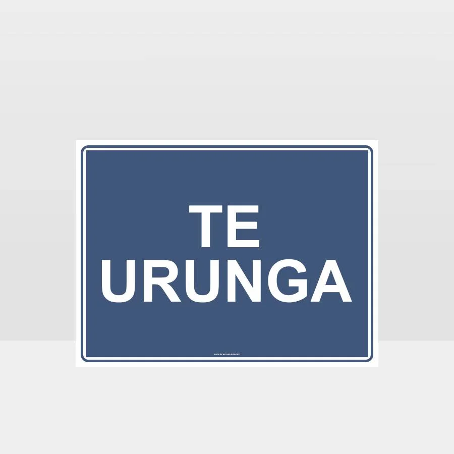 notice_001A_TR Te Reo Entry Sign
