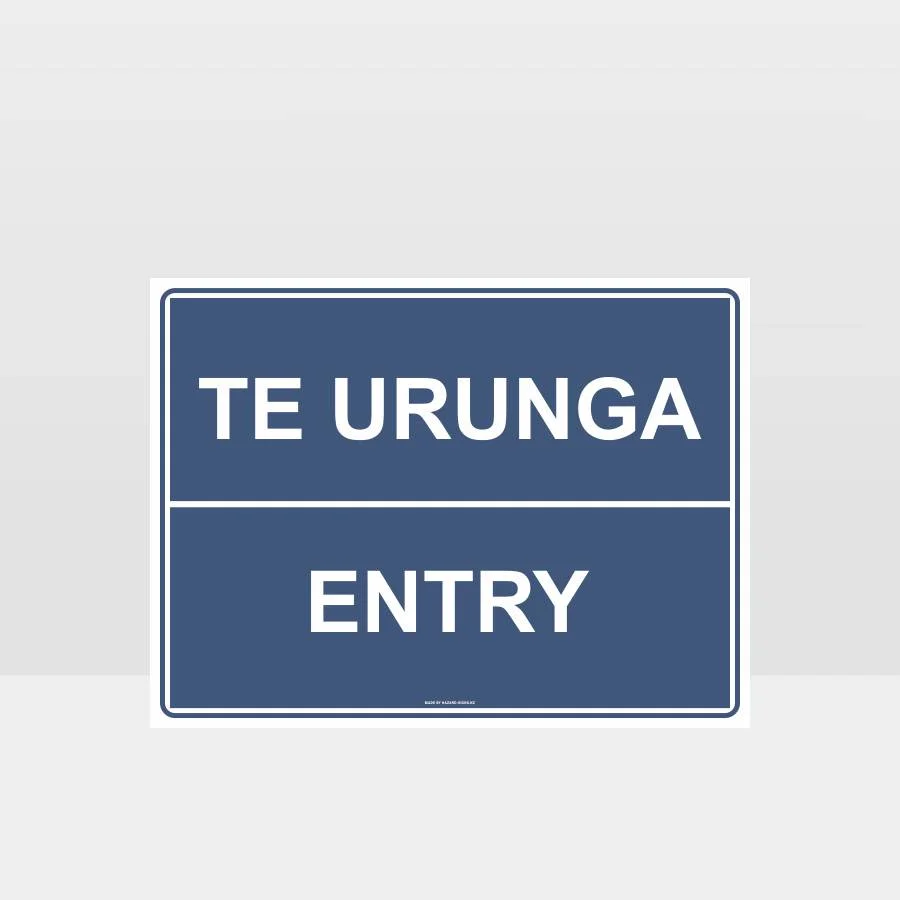 notice_001B_TR Te Reo Entry Sign