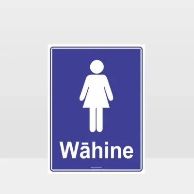 Female Toilet Te Reo Sign