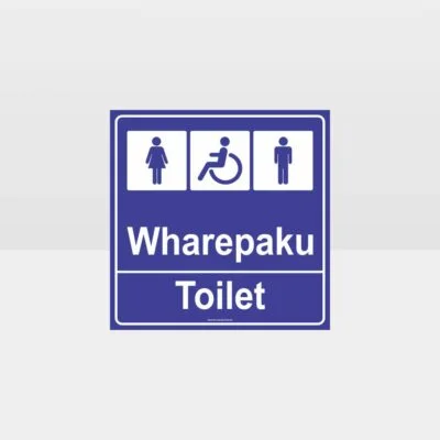 Te Reo Toilet Sign