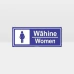 Women Toilet Te Reo Sign