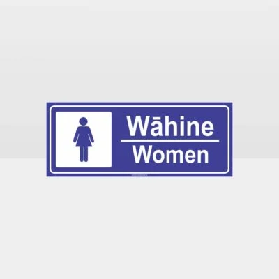 Women Toilet Te Reo Sign