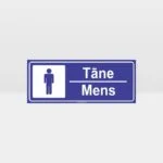 Mens Toilet Te Reo Sign