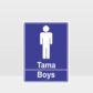 Boys Toilet Te Reo Sign