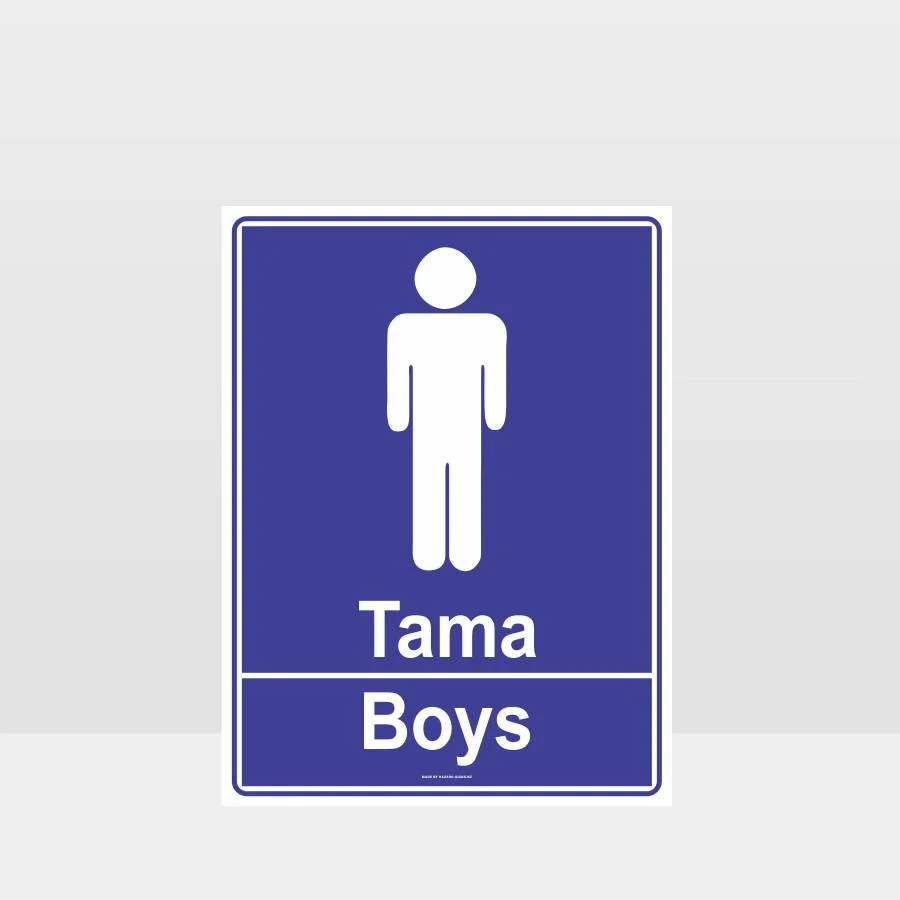 toilet_264A_TR Boys Toilet Te Reo Sign