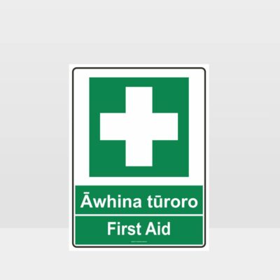 Te Reo First Aid Sign