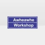 Te Reo Workshop Door Sign