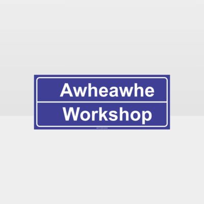 Te Reo Workshop Door Sign