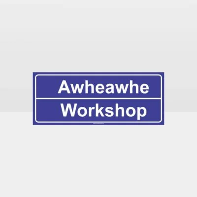 Te Reo Workshop Door Sign