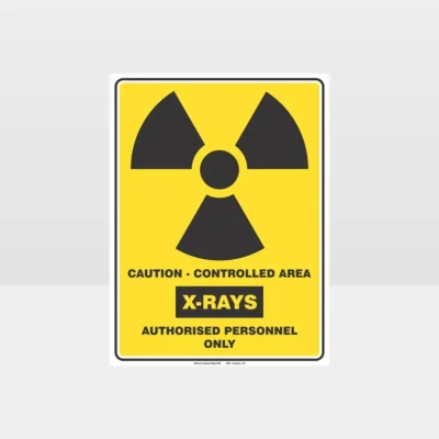 Caution X-RAY Radiation Sign