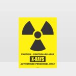 Caution X-RAY Radiation Sign