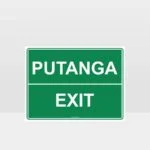 Te Reo Exit Sign