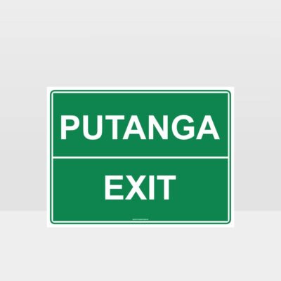 Te Reo Exit Sign