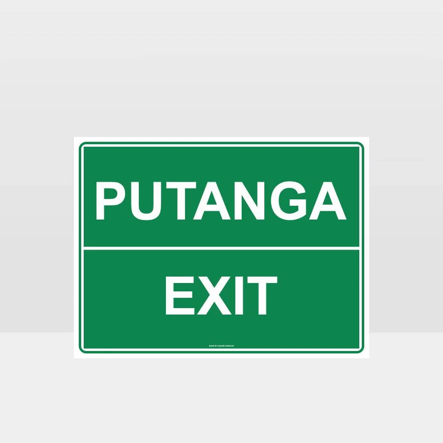 notice_002A_PL_TR Te Reo Exit Sign