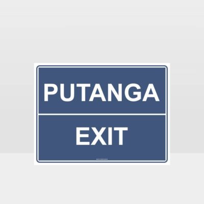 Te Reo Exit Sign