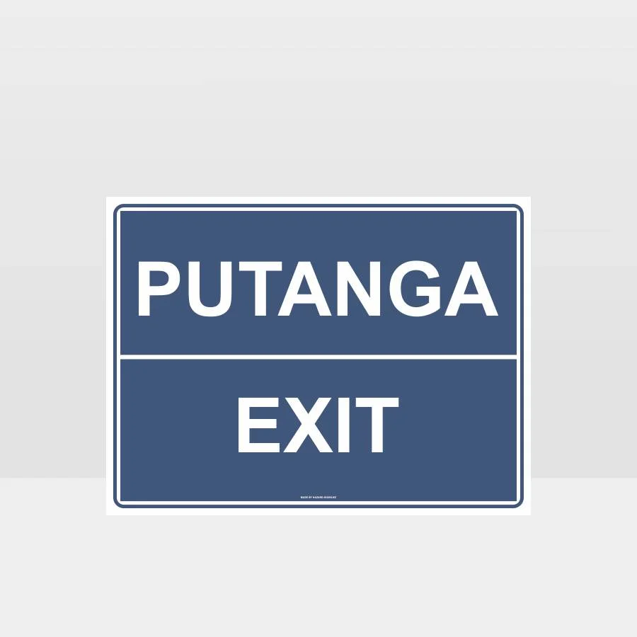 notice_002A_TR Te Reo Exit Sign